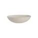 Steelite GS196642 Mid Modern Round Glass Serving Bowl, 8.25" x 2.375", 1.25 qt, Cream Finish, Sold per Case 1 image