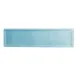 Steelite GS196648 24.25" x 6.5" Rectangle Glass Serving Platter, Solid Dusk Blue, 1/Case 1 image