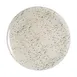 Steelite GS196650 My Glass Studio 13" Round Glass Platter, 1"H, Cream/Dark Grey Two-Tone, Sold per Case 1 image