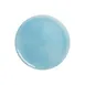 Steelite GS196651 13" Round Glass Platter, Two-Tone Dusk Blue/Cream, Studio Finish, 1/Case 1 image