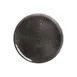 Steelite GS196652 13" Round Two-Tone Glass Platter, Dark Grey/Cream, 1"H, Glass Dinnerware 1 image