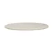 Steelite GS196653 My Glass Studio 13" Round Two-Tone Cream/Dark Grey Glass Cake Plate, Sold per Case 2 image