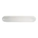 Steelite GS196690 1.25 Qt Oval Glass Serving Bowl, 24.125" x 1.625"H, Cream Crackle Finish, 33-64 Oz, Sold per Case 2 image