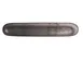 Steelite GS196691 1.25 Qt Oval Glass Serving Bowl, 24.125" x 1.625"H, Dark Grey Crackle Finish, Sold per Case 2 image