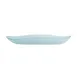 Steelite GS196694 18.375" Oval Glass Serving Bowl, 3.25 qt, Crackle Dusk Blue, 97 Oz, Glass, Sold per Case 1 image