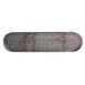 Steelite GS196697 Oval Glass Serving Platter, 20.5x5.125, Dark Grey Crackle, Glass, 1/Case 1 image