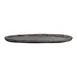 Steelite GS196699 Oval Glass Platter, 15.375" x 9.875", Crackle Dark Grey, Glass, Sold Per Case 2 image