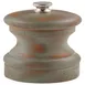 Steelite GWSPWD10A Salt & Pepper Grinder, 4.0", Copper Finish, Wood Material, 1"-7" Height, 6/Case 1 image