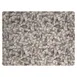 Steelite MTPLHA071216 Rectangular Silicone Placemat, 12" x 16", Black/Gray, 1 Dozen 1 image