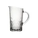 Steelite P55332 Clear Glass Water Pitcher, 48 oz, 8.5"H x 7.375"W x 5"T, Soda Lime Glass, 12/Case 1 image