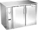 Victory VBB48HC-F-S 48" Stainless Steel Back Bar Refrigerator, 15.139 cu. ft., 2 Doors, LED Lighting 1 image
