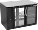 Victory VBB48HC-FG-PT-B Cooler 48"W×34"H 15.1 cu ft Black Exterior Top 4 Doors Stay‑Open R290 1 image
