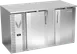 Victory VBB58HC-S 58" Stainless Steel Back Bar Refrigerator, 17.8 cu. ft., 2 Doors, 115V 1 image