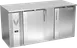 Victory VBB68HC-S 68" Stainless Steel Back Bar Refrigerator, 2 Doors, 21.984 cu. ft., 115V 1 image