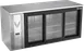 Victory VBB72HC-F-GS-S 72" 3-Door Back Bar Cooler, Stainless Steel, 23.6 cu. ft., 115V 1 image