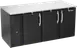 Victory VBB72HC-PT-B Pass-Thru Bar Cooler, 72"W x 34"H, 23.6 cu ft, Black Top, Six Doors, LED, R290 1 image