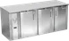 Victory VBB78HC-F-S 78" Stainless Steel Back Bar Refrigerator, 3 Doors, 26.1 cu. ft., 115V 1 image