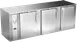 Victory VBB94HC-S 94" 3-Door Back Bar Refrigerator, 32.768 cu. ft., Stainless Steel, 115V 1 image