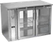 Victory VBBN48HC-G-PT-S 48" Pass-Thru Back Bar Refrigerator, 4 Glass Doors, Stainless Steel, 12.56 cu. ft., 115v 1 image