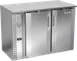Victory VBBN48HC-S 48" Stainless Steel Back Bar Refrigerator, 12.56 cu. ft., 2 Solid Doors, LED Lighting 1 image