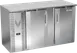 Victory VBBN58HC-F-S 58" Back Bar Refrigerator, 14.8 cu. ft., Stainless Steel, 2 Doors, 115V 1 image