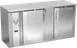 Victory VBBN68HC-S 68" Stainless Steel Back Bar Refrigerator, 18.24 cu. ft., 2 Solid Doors, 115V 1 image