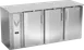 Victory VBBN72HC-F-S 72" Stainless Steel Back Bar Cooler, 3 Doors, 19.6 cu. ft., 115V 1 image