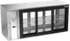 Victory VBBN72HC-GS-PT-S Bar Cooler, 72"W X 27‑7/8"D X 34"H, 19.6 Cu Ft, 6 Doors, Steel, LED, R290 1 image