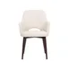 G & A 2811 Upholstered Square Back Stackable Banquet Chair, 12 Gauge Aluminum 2 image