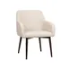G & A 2813 Delray Banquet Arm Chair, Upholstered Square Back & Seat, 12 Gauge Aluminum 1 image