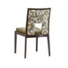 G & A 2855 Auburn Stackable Banquet Chair, Upholstered Square Back & Seat, 12 Gauge Aluminum 2 image