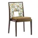 G & A 2855 Auburn Stackable Banquet Chair, Upholstered Square Back & Seat, 12 Gauge Aluminum 1 image