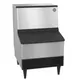 Hoshizaki KM-231BAK Crescent Cube Ice Maker with Bin, 223 lb/24hr, 80 lb Storage, Stainless Steel, Air-Cooled 1 image