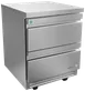 Asber AUTR-27-D2-P 28" 2-Drawer Undercounter Refrigerator, Stainless Steel, Front Breathing, 9.5 cu. ft. 1 image