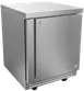 Asber AUTR 27 P 27" 1-Door Undercounter Refrigerator, Stainless Steel, Front Breathing 1 image
