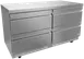 Asber AUTR 60 D4 P 60" 4-Drawer Undercounter Refrigerator, Stainless, Front Breathing, 20.6 cu. ft. 1 image