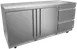 Asber AUTR 72 D2 P 72" 2-Drawer Undercounter Fridge, Stainless Steel, Front Breathing, 25.4 cu ft 1 image