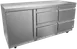 Asber AUTR 72 D4 P 72" 4-Drawer Undercounter Refrigerator, Stainless, Front Breathing, 25.4 cu. ft. 1 image