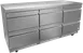 Asber AUTR 72 D6 P 72" 6-Drawer Undercounter Refrigerator, Stainless, Front Breathing, 25.4 cu. ft. 1 image