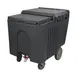 Concasse MCEQCH110 Ice Caddy 23" W x 31-1/2" D x 29-1/4" H Black 100‑199 lb Hinged Insulated Cover 1 image