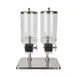 Concasse MCEQDC02 Countertop Cereal Dispenser, Double 7‑Liter Base, 2‑Dispenser, 7.5 L 1 image