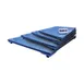 Concasse PBP4X4F3T Low Profile Floor Scale, 4x4ft, 400-10,000lb, Steel, Epoxy Finish, LED, 48h Battery 1 image