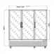 Valpro VP3R-72M 81" 3-Section Merchandiser Refrigerator w/ Swing Glass Door, 72 cu. ft. 2 image