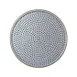 American Metalcraft 28712 Mega Pizza Screen, 12" ID x 12-3/4" OD, 3/32" Perforated Aluminum Disk 1 image