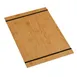 American Metalcraft BBRB Menu Card & Number Stand 9" W x 12½" H Rubberband Board Wood Height 10‑12" 1 image