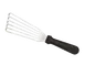 American Metalcraft PSFSP Fish Spatula, 6-1/2" x 2-7/8" Slotted Steel Blade, Black Plastic Handle 1 image