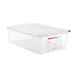 Carlisle 03037 - 22.2 Qt Polypropylene Container, 20-7/8" x 12-3/4" x 6", GN 1/1, Lid, NSF 1 image