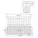 Finamac BAIANINHO 45 ML-22 Ice Cream Mold, 22‑Cavity Pop Tray, 45 ml Per Cavity, 990 ml 2 image