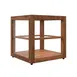 Koolmore KM-BDW-15D Bakery Display Case, 12.2"W x 11.7"D x 12.2"H, 1.0 cu ft, 2 glass shelves, wood 2 image
