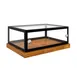 Koolmore KM-BDW-20MUF 20" Wide Muffin Display Case, Black Frame, 1 Shelf, Glass Doors 2 image